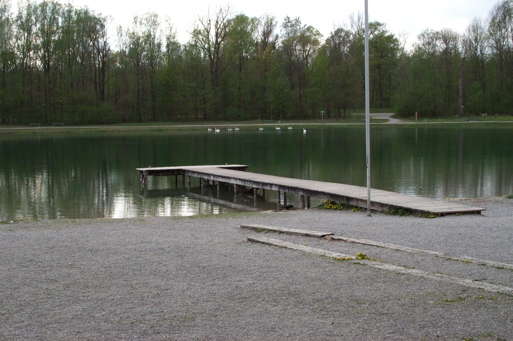 Bootssteg am Kuhsee – Ostufer