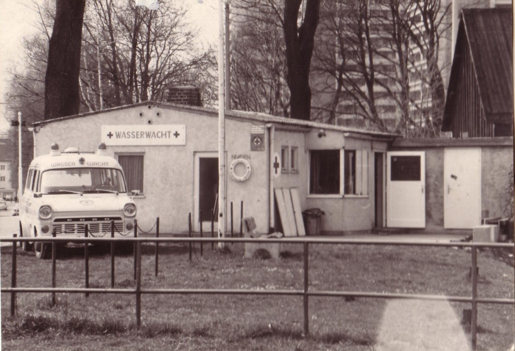 Wasserwachtstation in den 70er Jahren