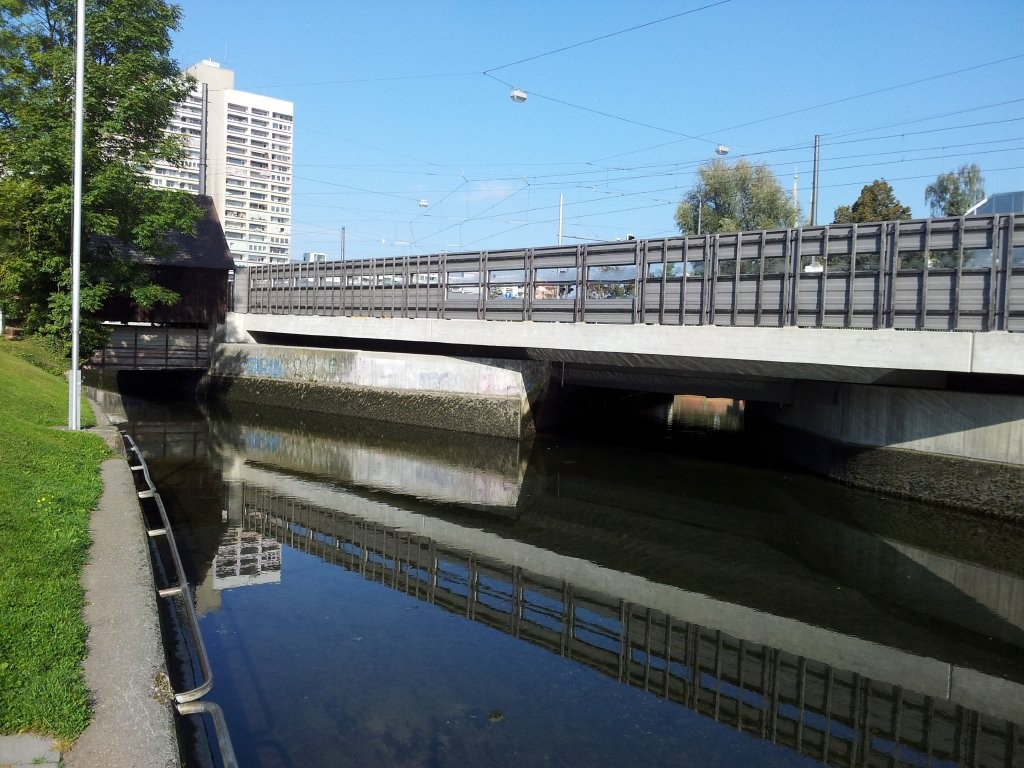 Pulvermühlschleuse an der WW Station Spickel