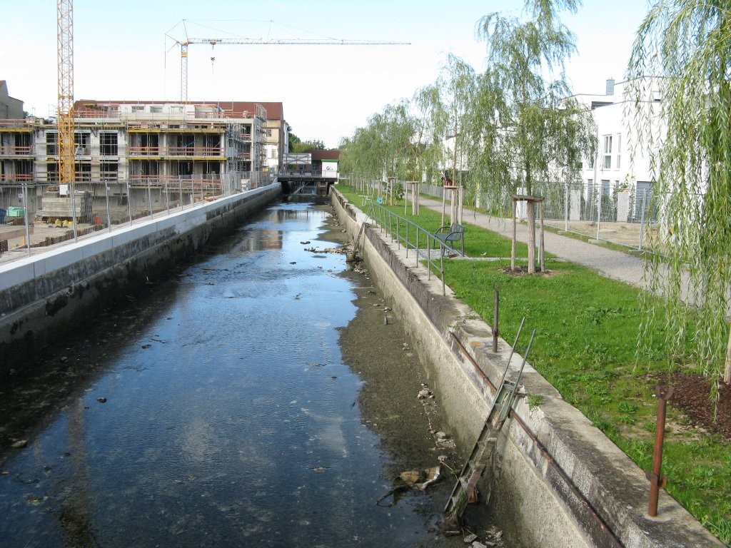 Schäfflerbach im Textilviertel