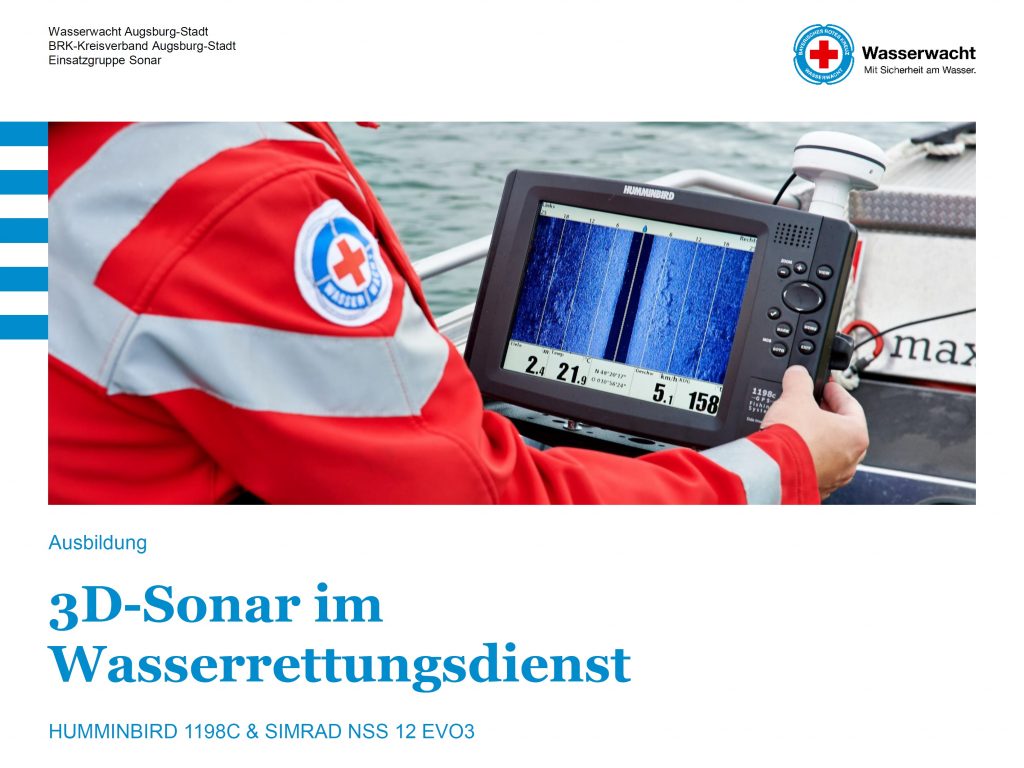 Ausbildung 3D-Sonar im Wasserrettungsdienst